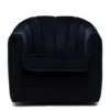 Sillón giratorio de terciopelo - Imagen 2
